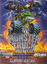Monster Truck Wars PAL Sega Game Gear PAL box art